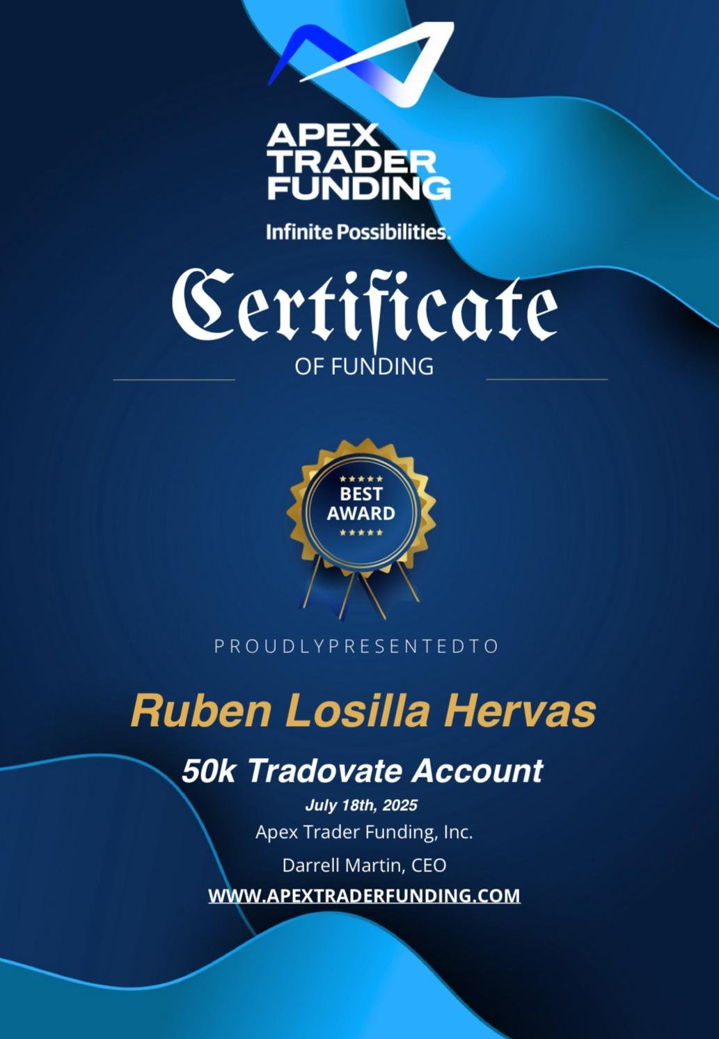 Certificado de Alumno 1